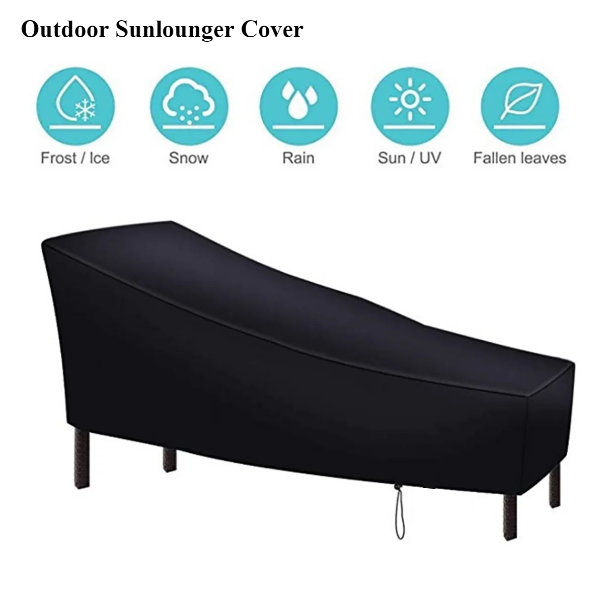 Outdoor Furniture For Patio - Funda para Tumbona de Tela Oxford,