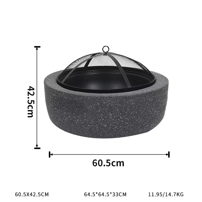 Fire Pit Bowl - Brasero Moderno y Versátil al por