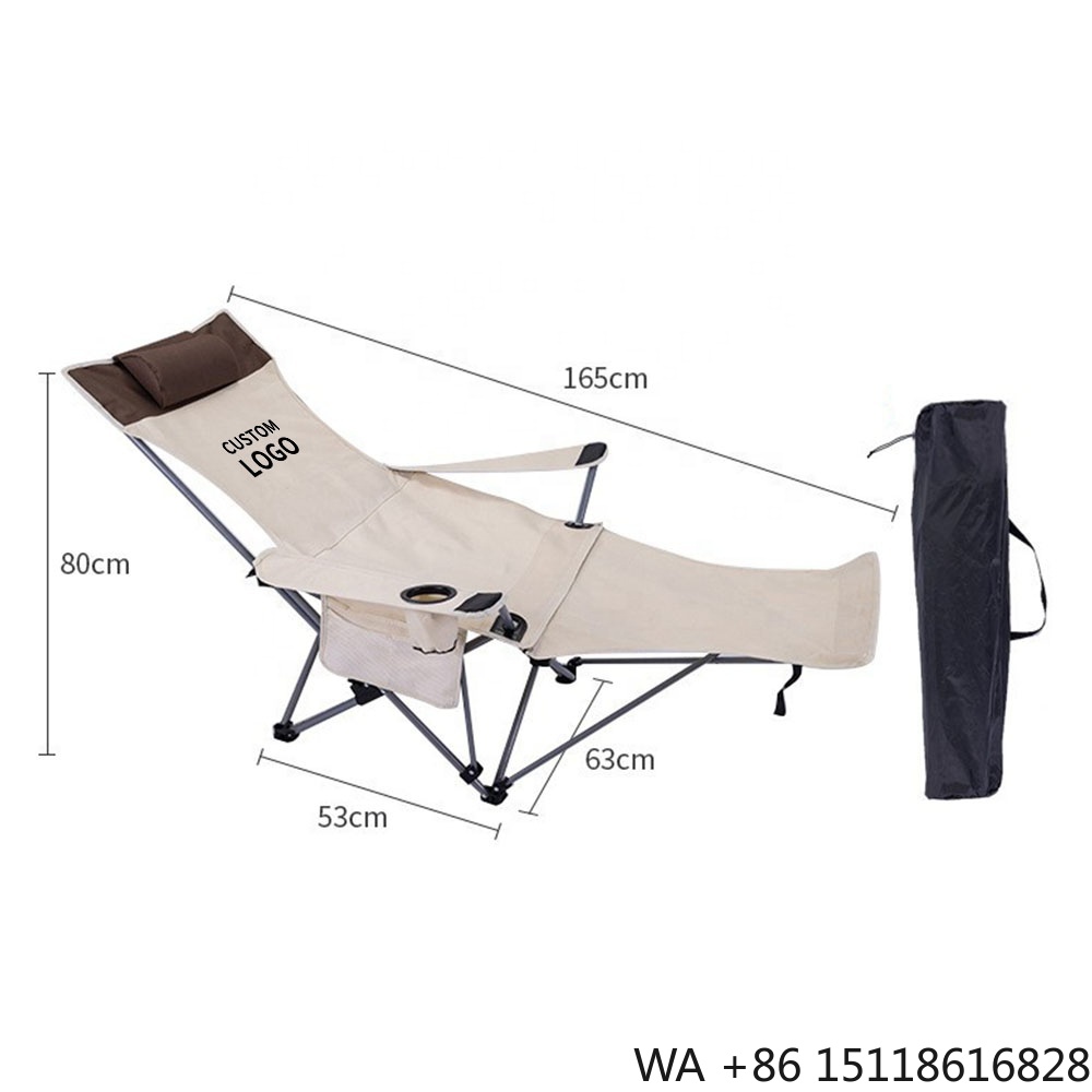 Outdoor Furniture For Patio - Silla Reclinable Plegable Portátil, Silla Ligera