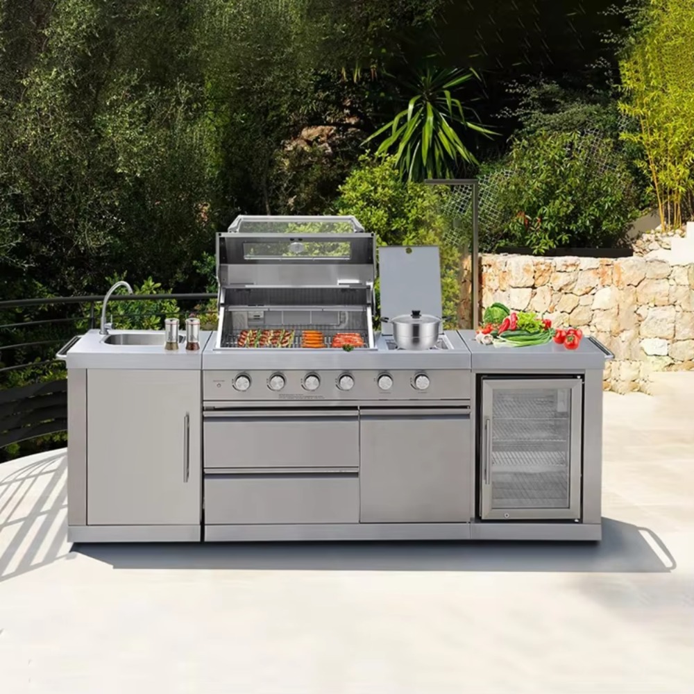 Outdoor Furniture Kitchener - Cocina Exterior con Cubierta, Conjunto de