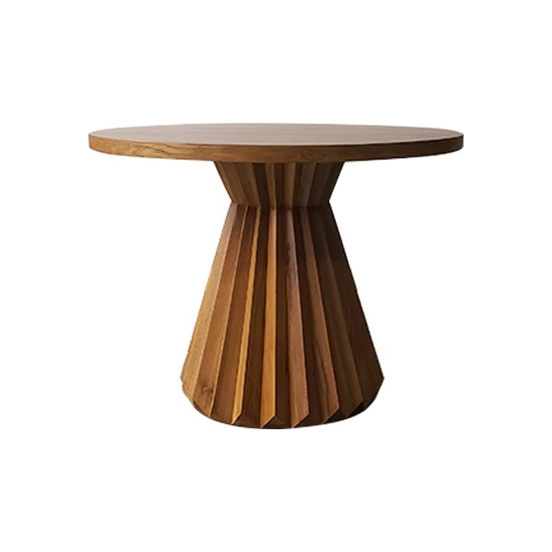 Outdoor Furniture For Cafe - Mesa de Comedor Redonda Moderna de