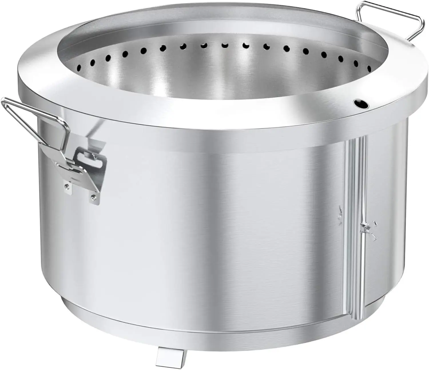 Fire Pit Bowl - Brasero de Acero Inoxidable de 24