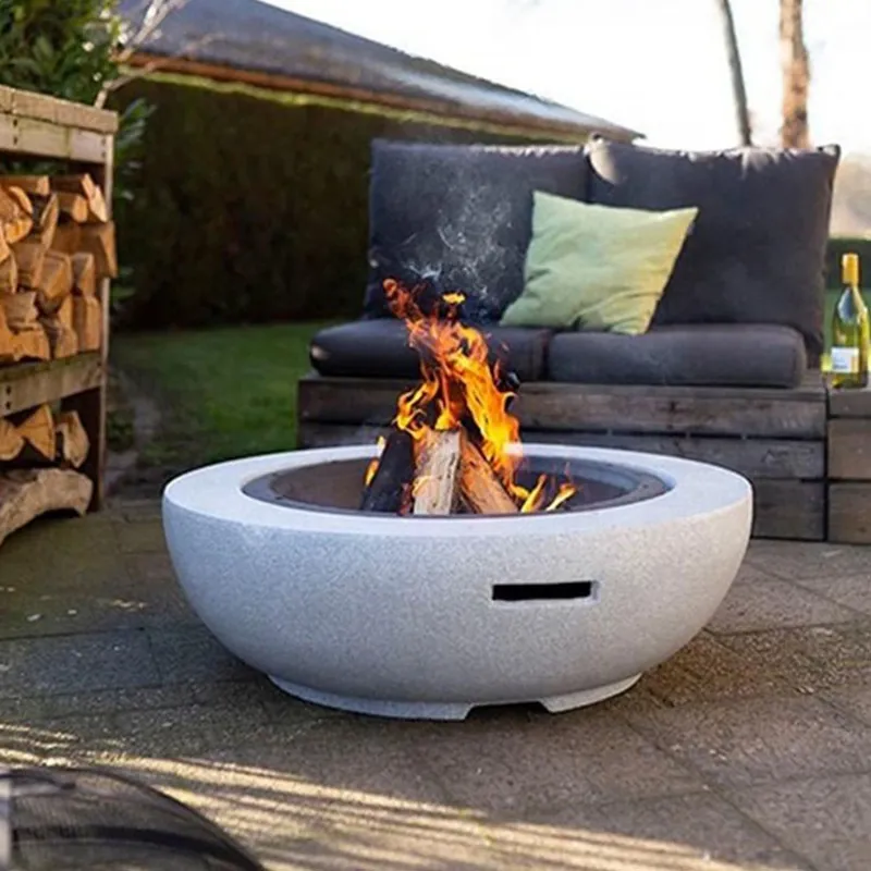 Fire Pit Bowl - Estufa de Leña para Exteriores, Calentador