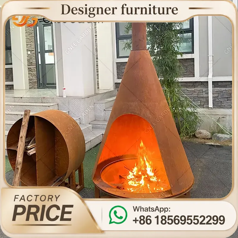 Estufa Portátil de Pellets de  - Outdoor Furniture Modern reseña y precio