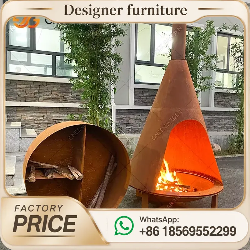 Estufa Portátil de Pellets de  - Outdoor Furniture Modern reseña y precio