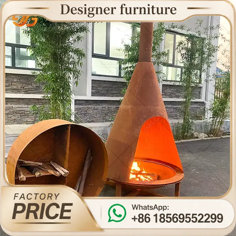 Estufa Portátil de Pellets de  - Outdoor Furniture Modern reseña y precio