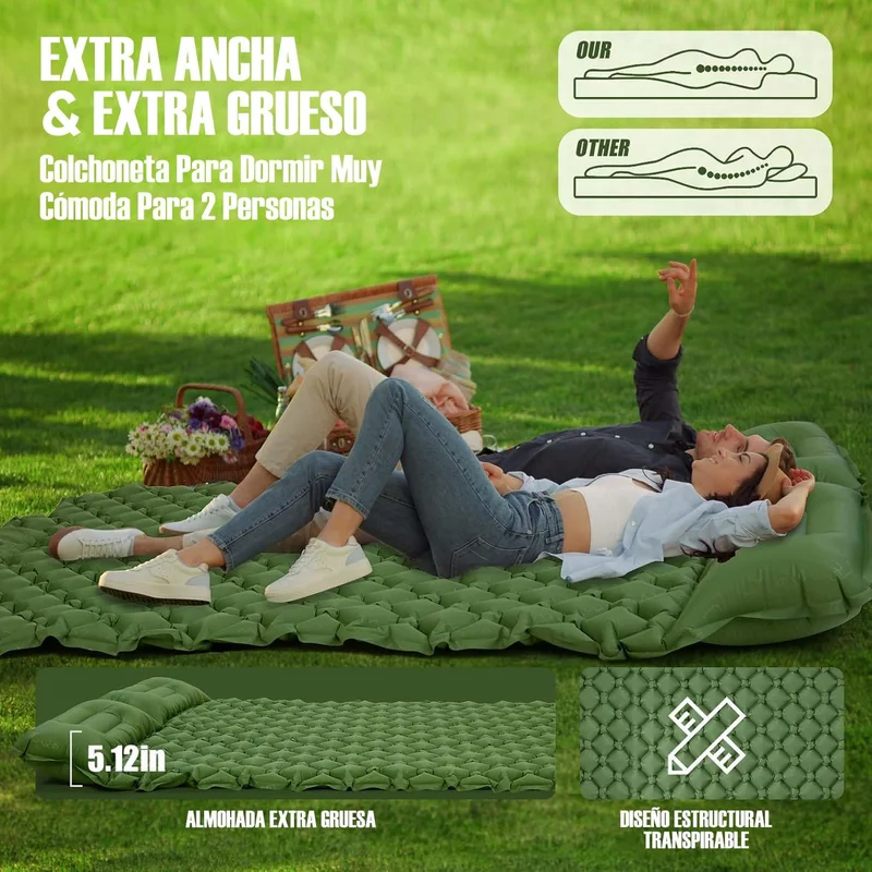 Colchón de Aire Doble para Aca - Outdoor Daybed Sofa reseña y precio