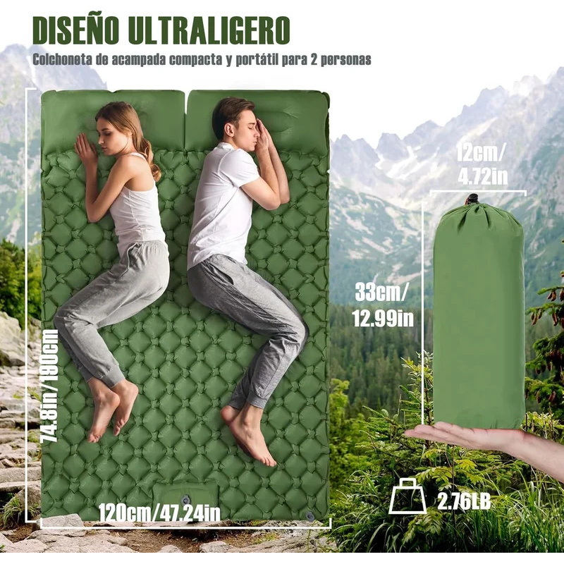 Colchón de Aire Doble para Aca - Outdoor Daybed Sofa reseña y precio