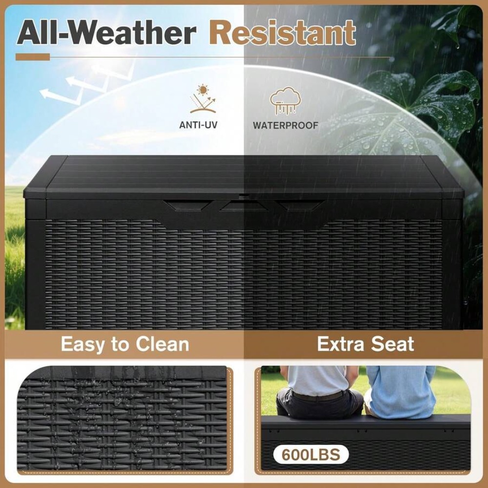 Caja de Almacenamiento Exterio - Outdoor Furniture For Patio reseña y precio