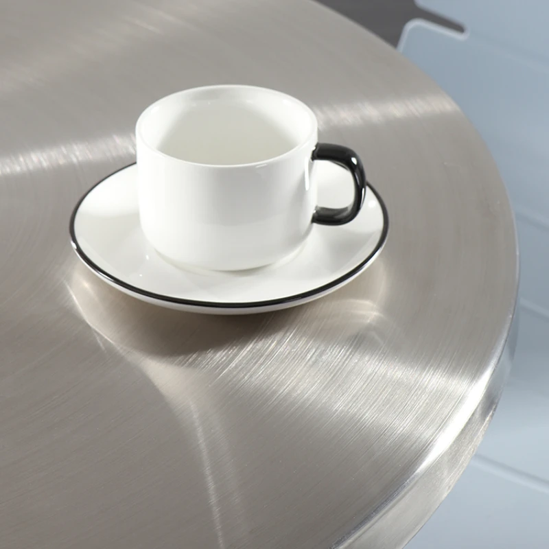 Mesa de comedor de acero inoxi - Outdoor Furniture For Cafe reseña y precio