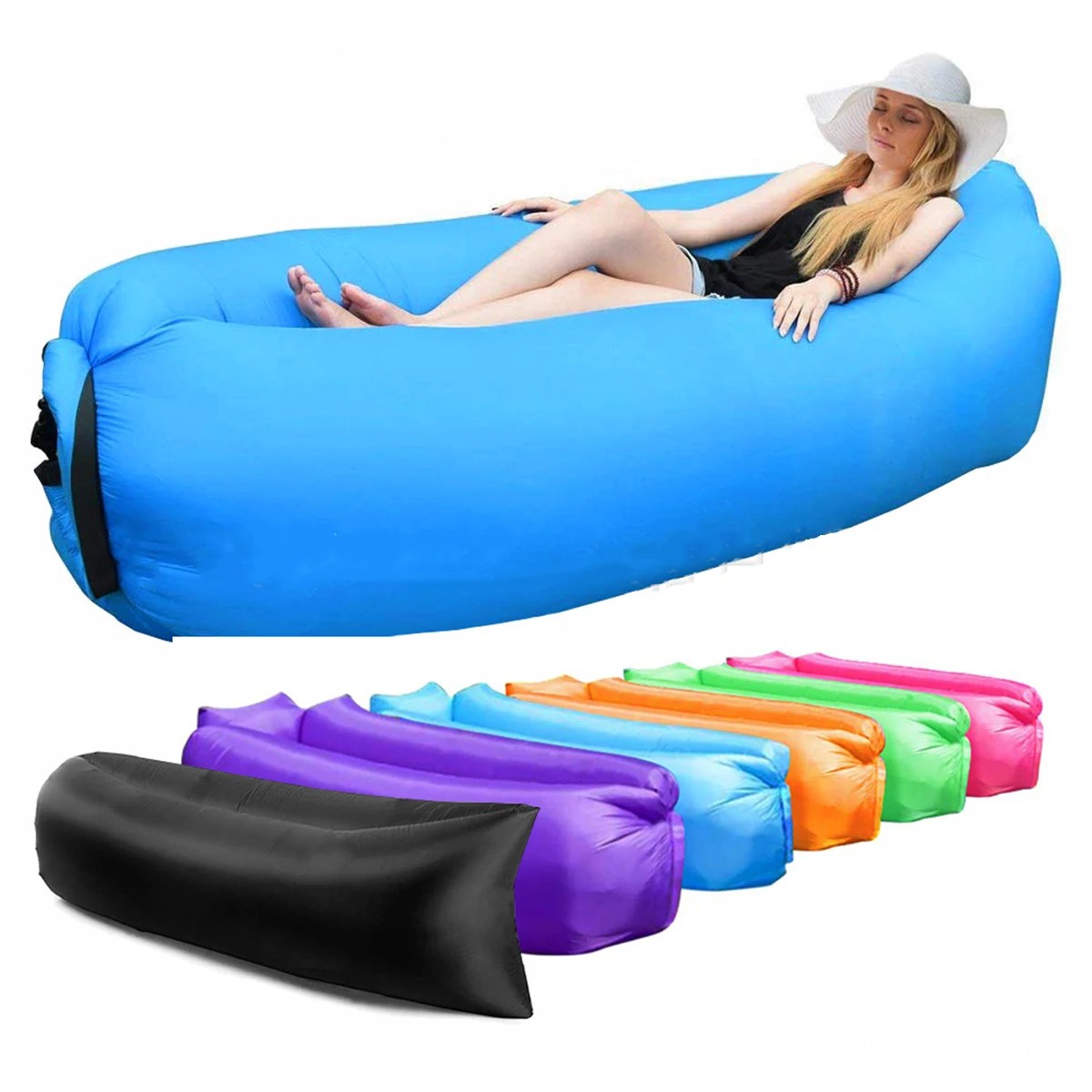 Hamaca inflable portátil con s - Outdoor Daybed Sofa reseña y precio