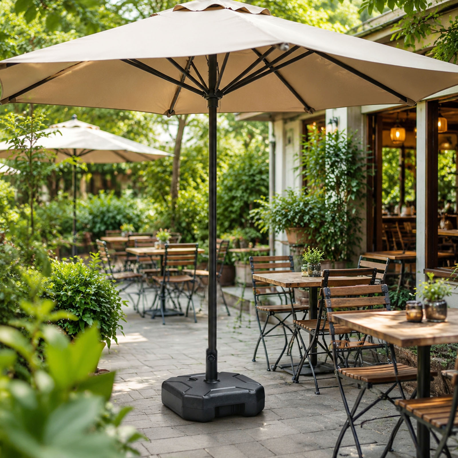 Base Rellenable para Sombrilla - Outdoor Furniture With Umbrella reseña y precio