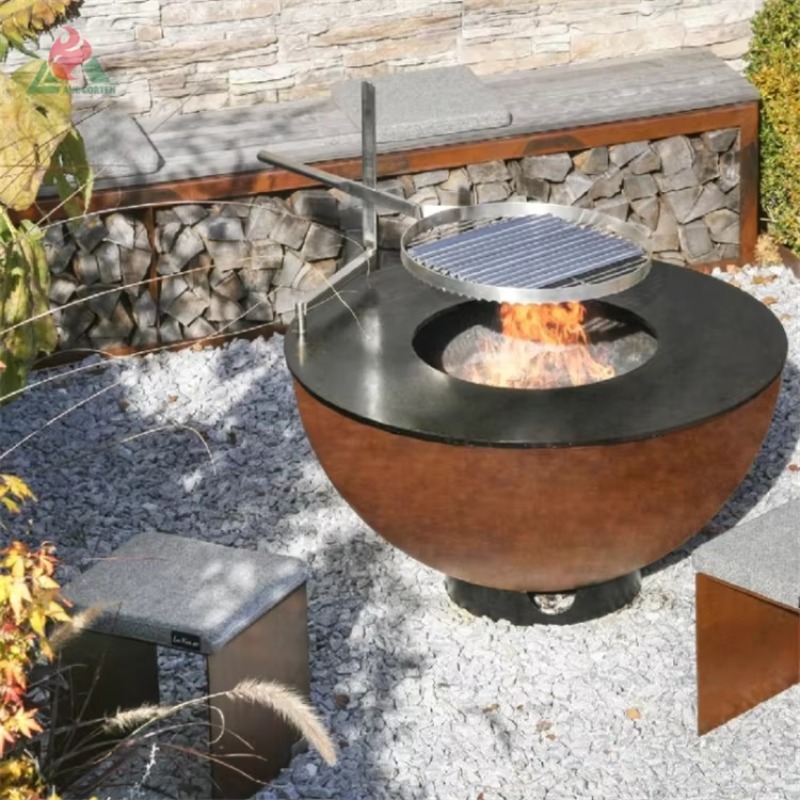 Gran Parrilla de Carbón de Ace - Fire Pit Bowl reseña y precio