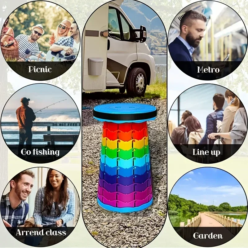 Taburete Telescópico Plegable  - Outdoor Furniture Modern reseña y precio