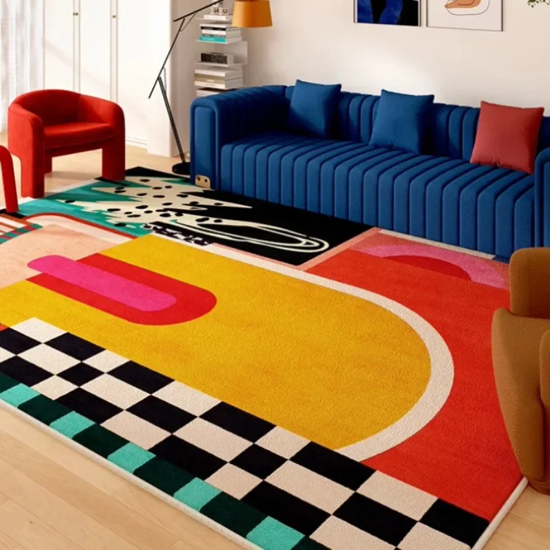 Alfombra artística para sala d - Outdoor Furniture For Cafe reseña y precio