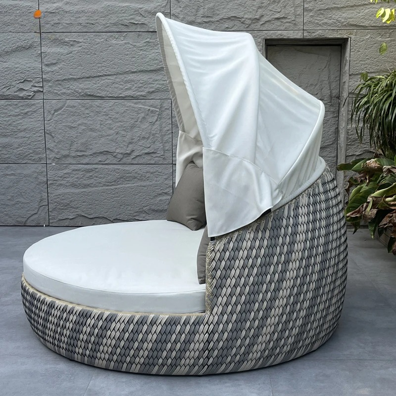 Sofá Cama Redondo de Mimbre An - Outdoor Daybed Sofa reseña y precio