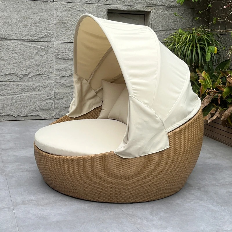 Sofá Cama Redondo de Mimbre An - Outdoor Daybed Sofa reseña y precio