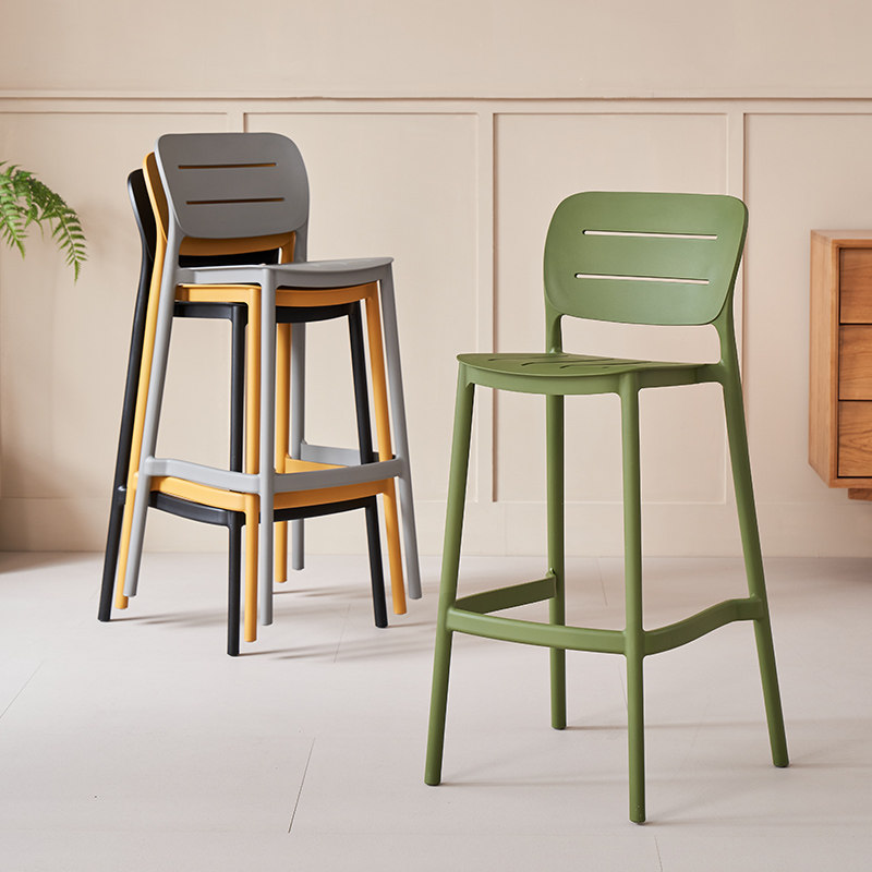 Taburete de Bar Apilable Moder - Outdoor Furniture Kitchener reseña y precio