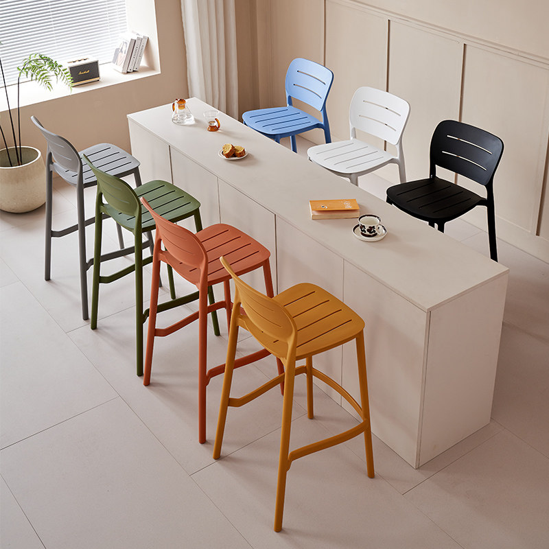 Taburete de Bar Apilable Moder - Outdoor Furniture Kitchener reseña y precio