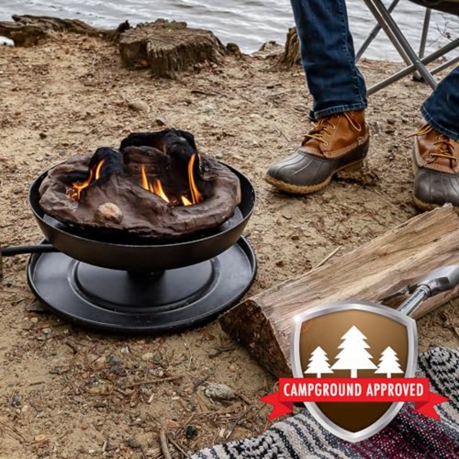 Calentador portátil de propano - Fire Pit Bowl reseña y precio