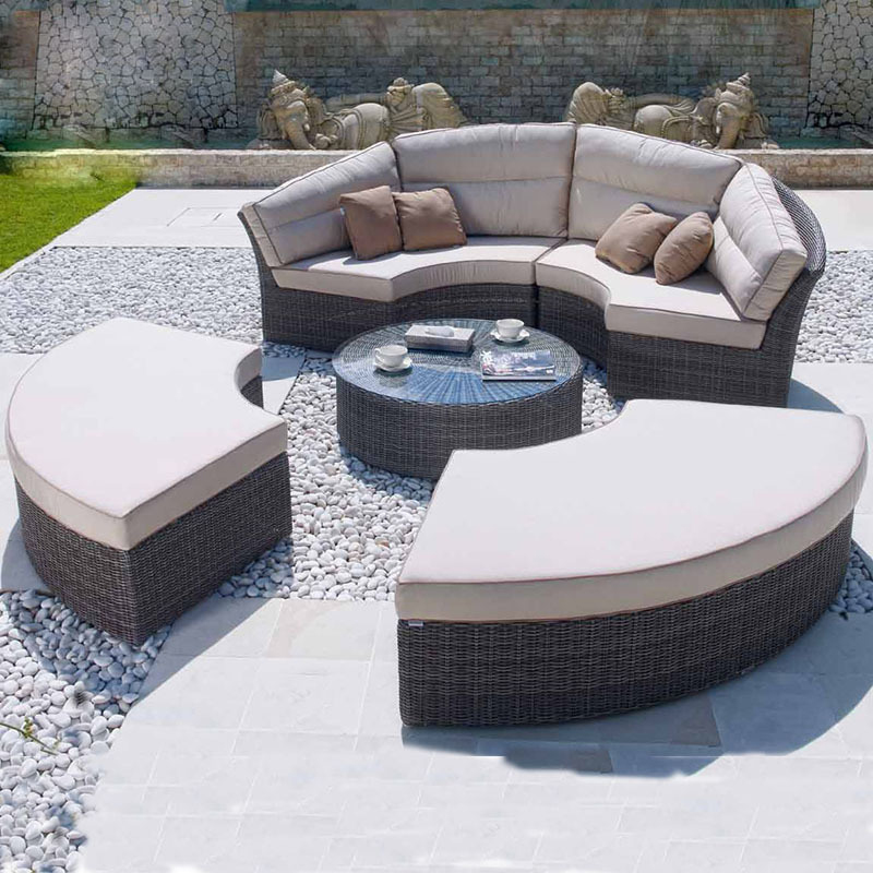 Conjunto de sofá redondo de mi - Outdoor Daybed Sofa reseña y precio