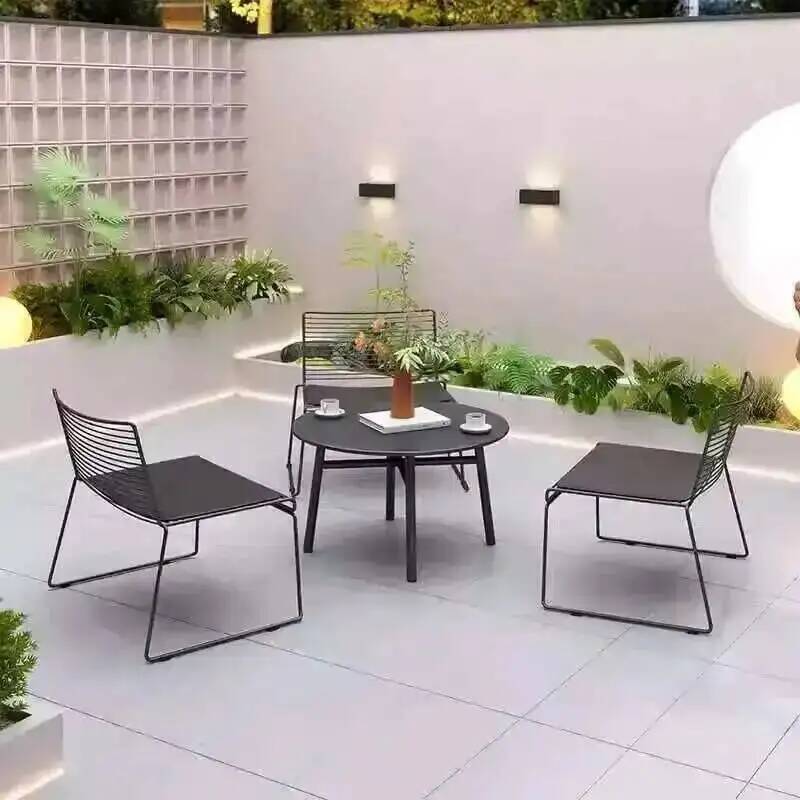 Simple cafetería balcón ocio h - Outdoor Furniture For Cafe reseña y precio