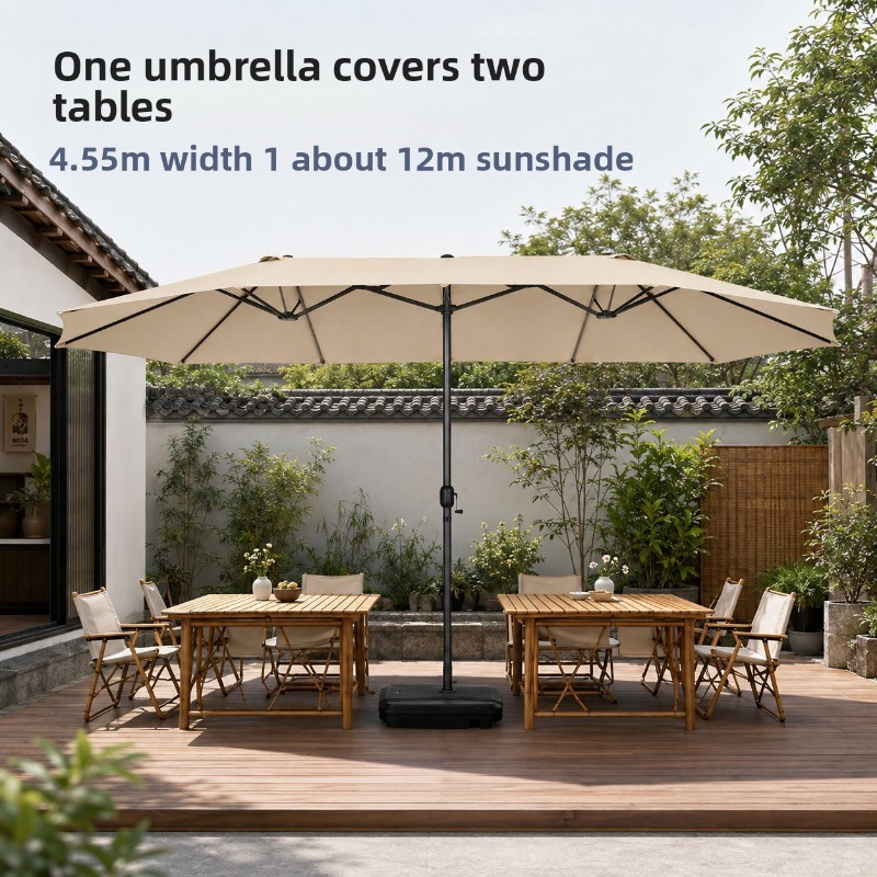 Sombrilla de exterior grande c - Outdoor Furniture With Umbrella reseña y precio