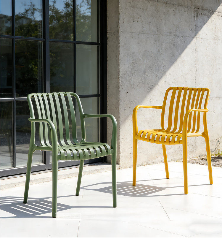 Silla de Comedor Simple con Re - Outdoor Furniture For Cafe reseña y precio