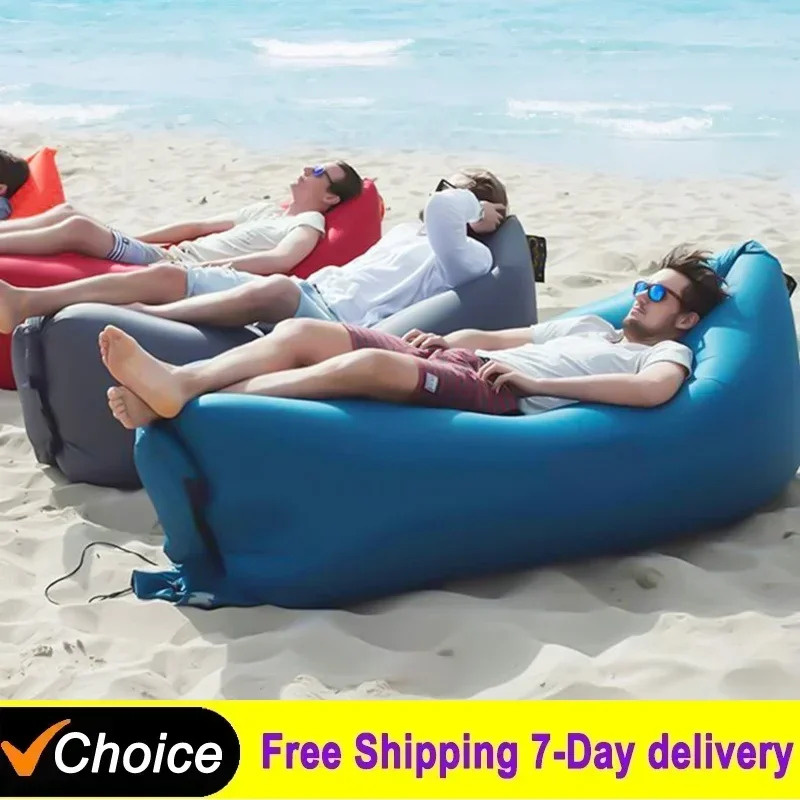 Sofá Inflable Portátil para Ex - Outdoor Daybed Sofa reseña y precio