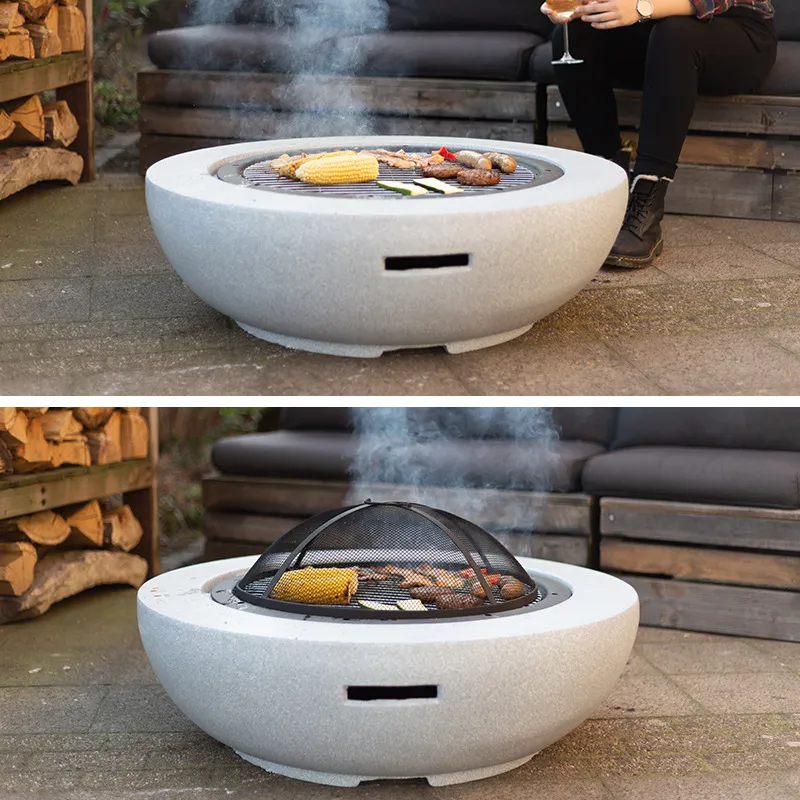 Estufa de Leña para Exteriores - Fire Pit Bowl reseña y precio